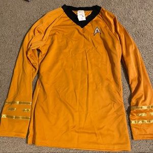 Star Trek costume command gold
